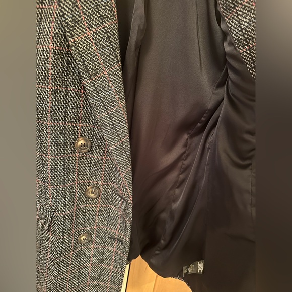 Heartloom Elegant Ivy Tweed Blazer, Black/Grey/Fuchsia/Blue Weave, XS, NWOT! - Picture 10 of 15
